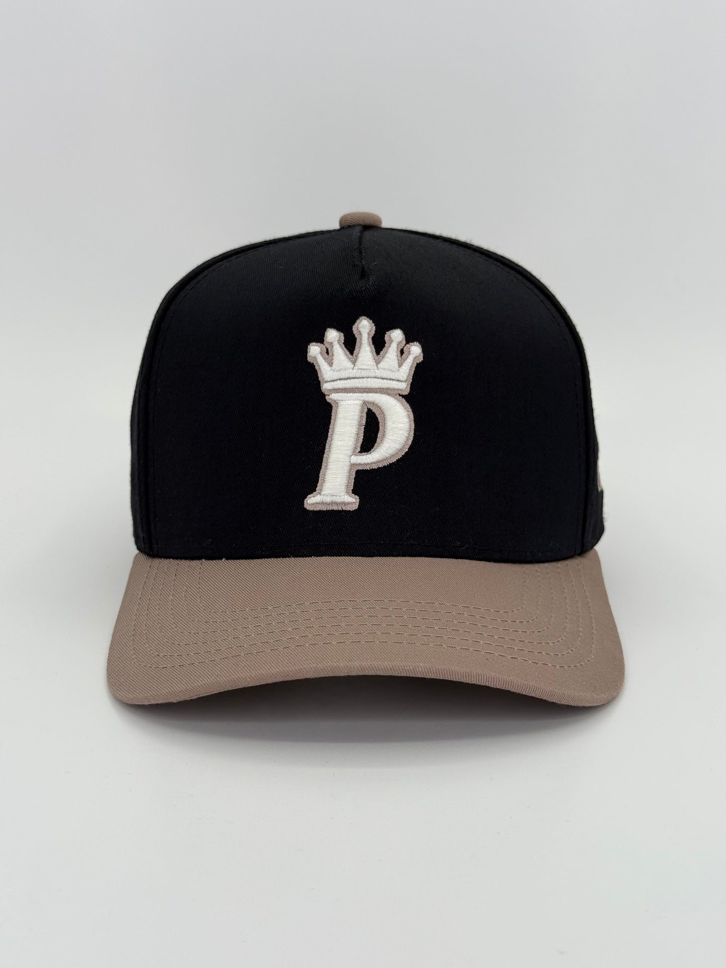 Crowned ‘P’ | Black & Khaki