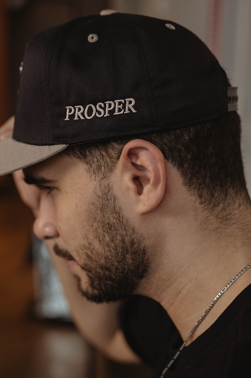 Crowned ‘P’ | Black & Khaki
