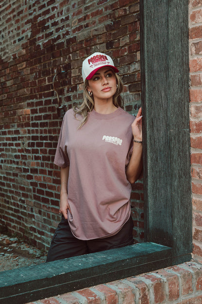 Heritage Tee | Faded Dusty Mauve