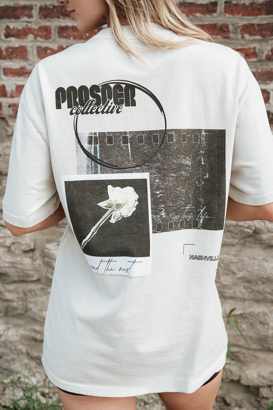 Heritage Tee | Faded Bone
